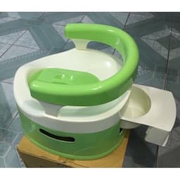 Bô vệ sinh cho bé có ngai tựa lưng Việt Nhật - Dụng cụ vệ sinh tiện lợi cho bé nhiều màu sắc AMIZIN 4