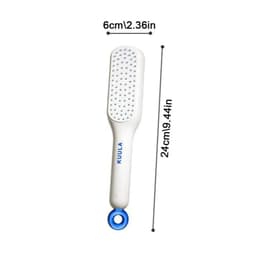 BOOCEAN Lược Chải Tóc Tự Làm Sạch, Lược Chống Tĩnh Điện ABS Magic Có Thể Thu Vào, Quà Tặng Làm Mịn Tự Làm Sạch Lược Làm Tóc 2