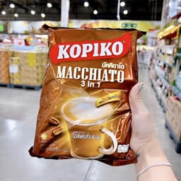 Cà Phê Sữa Hòa Kopiko Macchiato 3in1 Chính Hãng 400g 20 Gói 7
