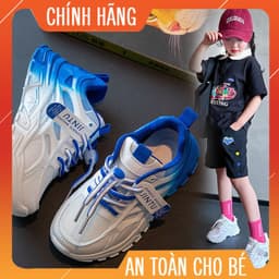 Giày thể thao bé gái và trai 3-12 tuổi đế mềm êm nhẹ phong cách hàn quốc_F2218 6