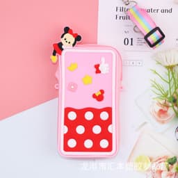 [Trung, vừa điện thoại] Túi đeo chéo silicon pop it hình mickey thời trang đựng bao lì xì, điện thoại, làm quà tặng 7