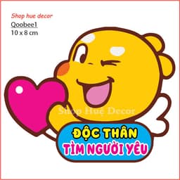 Qoobee sticker dán xe máy, laptop, điện thoại, đàn guitar, mũ bảo hiểm, vali chống nước tuyệt đối 5