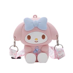 [Lớn, vừa điện thoại] Túi đeo chéo silicon hình my melody làm quà tặng bạn gái đựng bao lì xì, mỹ phẩm, thời trang 5