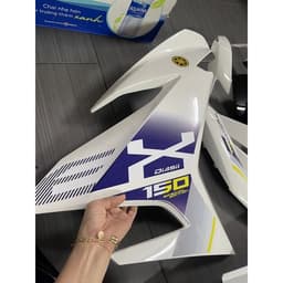 Dàn áo Exciter 150 trắng có tem 2