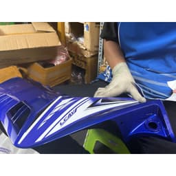 Dàn áo Exciter 2009 xanh đen bạc có tem 3