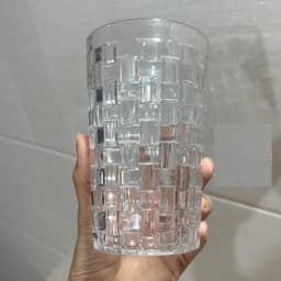 Combo 10 Cốc nhựa Mica cao cấp hình đan mây Việt Nhật plastic 380ml. 455ml bền đẹp sang trọng 5