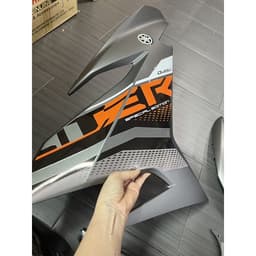 Dàn áo Exciter150 xám nhám cam 3