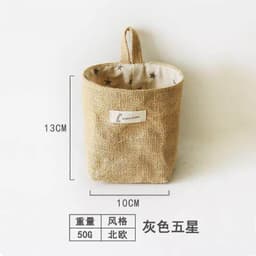 Túi Vải Lanh Cotton Treo Tường Đa Năng Decor Phòng Làm Việc Xinh Sang Chảnh 7