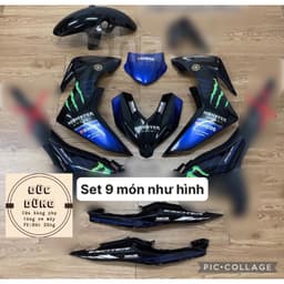 Dàn áo nhựa thay thế Ex155 Monster tặng kèm tem 2