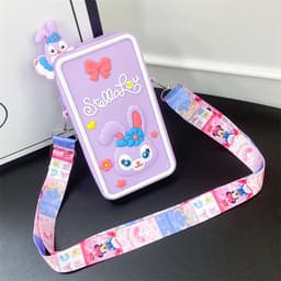 [Trung, vừa điện thoại] Túi đeo chéo silicon pop it hình thỏ thời trang đựng bao lì xì, điện thoại, làm quà tặng 5