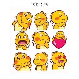 Qoobee sticker dán xe máy, laptop, điện thoại, đàn guitar, mũ bảo hiểm, vali chống nước tuyệt đối 2