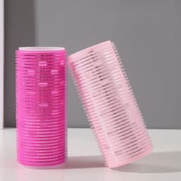 Cuộn cuốn tóc mái bằng nhựa uốn tóc xoăn tóc mái baycos gai tự dính - Hity Beauty 6