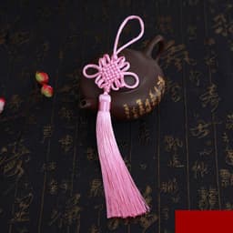 Dây Treo Đồng Tâm Kết Tua Rua Phong Cách Cổ Trang Trung Hoa Nhiều Màu 9