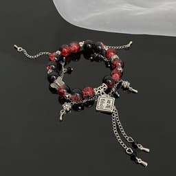 Vòng Tay Thiên Quan Tứ Phúc lắc tay Chuỗi Hạt hình Bướm Tử Linh cho cặp đôi cosplay Tạ Liên Hoa Thành manhua anime 6
