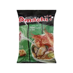 Combo 5 Gói Mì Tôm Omachi Xốt Bò Hầm, Sườn Hầm, Spaghetti, Tôm chua cay 80g 3