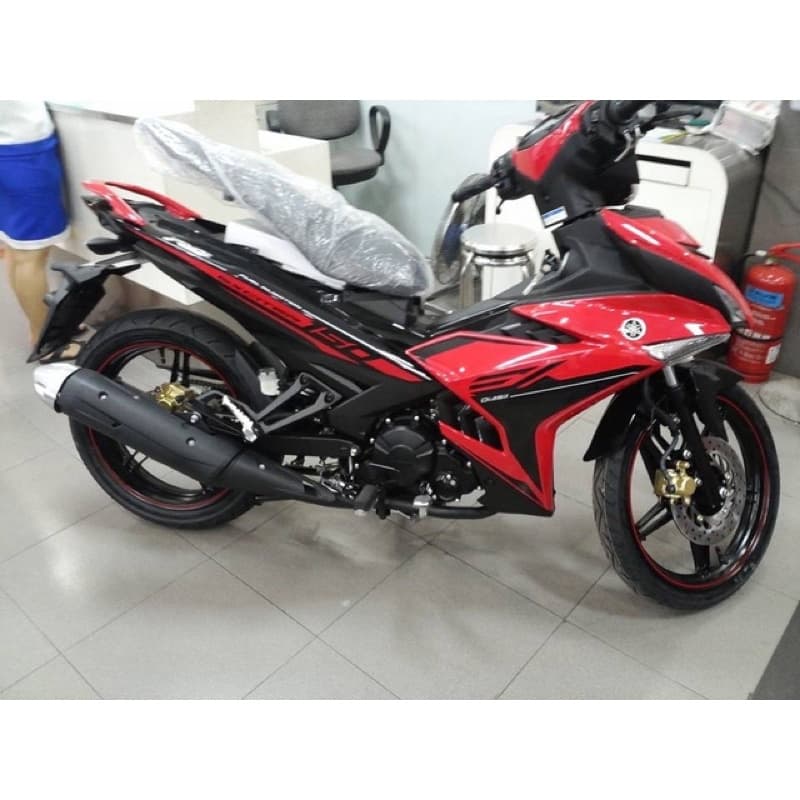 Dàn áo Exciter 150 2017 đỏ đen ( áo màu 9 món có tem)