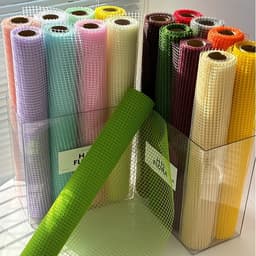 Giấy lưới vuông caro 5 yard gói hoa nhiều màu 1