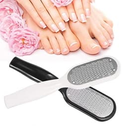 [Hàng mới về] Dụng cụ chà gót chân tẩy tế bào chết bằng thép không gỉ đa công dụng tiện lợi 3