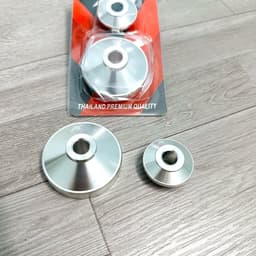 ￼Cặp chụp cóc nhôm gắn công tơ mét cho yamaha và honda (chỉ gắn cho mâm zin) 6
