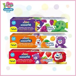 Kem đánh răng Kodomo Thái Lan cho bé từ 6 tháng – An toàn, có thể nuốt, chính hãng (40g) 2