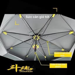 Ô Dù Câu Cá 2 Tầng Douhun Che Nắng Mưa 4