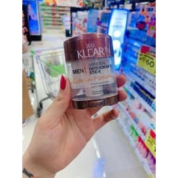 Lăn Nách Đá Khoáng DEO KLEAR 70g Thái Lan Ngăn Mùi Không Ố Vàng 3