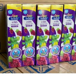Kem đánh răng Kodomo Thái Lan cho bé từ 6 tháng – An toàn, có thể nuốt, chính hãng (40g) 8