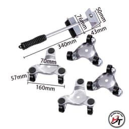 Bộ dụng cụ nâng đồ trong nhà bánh xe di chuyển vật nặng đa năng thông minh DCDCDN-500 2
