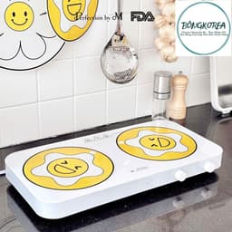 Miếng lót bếp từ Smiley Perfection by M, silicone FDA cao cấp, chống xước, bắt từ, chịu nhiệt tốt 4