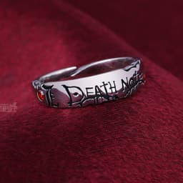Nhẫn DEATH NOTE Yagami Light - Nhẫn Cosplay Nhân Vật Cuốn Sổ Tử Thần Anime Chỉnh Size 5