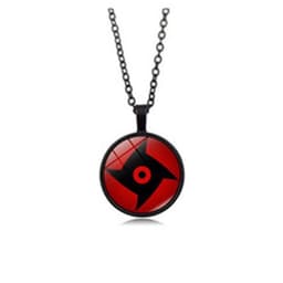 Vòng cổ đôi mắt UCHIHA NARUTO in hình anime chibi xinh xắn quà tặng độc đáo 8