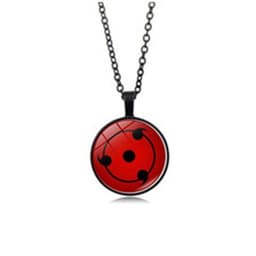 Vòng cổ đôi mắt UCHIHA NARUTO in hình anime chibi xinh xắn quà tặng độc đáo 4