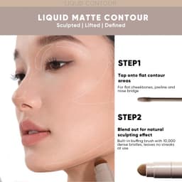[JUDYDOLL] Bút Tạo Khối Sáng Tối Dạng Kem Judydoll Kèm Đầu Cọ Tiện LỢi Bền Màu Lâu Trôi 8