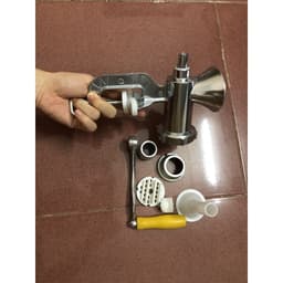Dụng Cụ Xay Nhồi Thịt  KÈM 3 PHỄU Cua-Cá, Đùn Xúc Xích, Xay Tất Cả Các Loại Thực Phẩm Tiện Dụng Cho Nhà Bếp--- 8