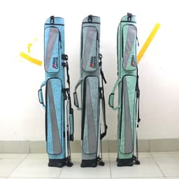 Bao Đựng Cần ABu Garcia 2 Ngăn Chính 2 Ngăn Phụ Chất Liệu Da PU Cao Cấp Hoạ Tiết 3D - BB59 5
