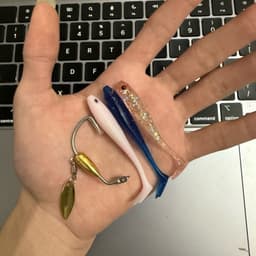 Combo Hộp Mồi Câu Lure 5 Mồi Đủ 3 Tầng Nước, Đa Dạng Địa Hình-Toman Ve Sầu,Chado H1 MiniThìa Lượn,Cá Sắt vufishing 7