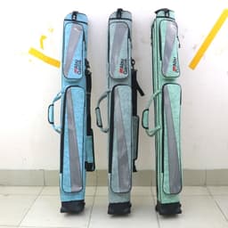Bao Đựng Cần ABu Garcia 2 Ngăn Chính 2 Ngăn Phụ Chất Liệu Da PU Cao Cấp Hoạ Tiết 3D - BB59 2