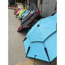 Ô Dù Che Nắng Mưa Dùng Cho Câu Cá, Dã Ngoại 2 Tầng Nhiều Màu Sắc Khác Nhau 5