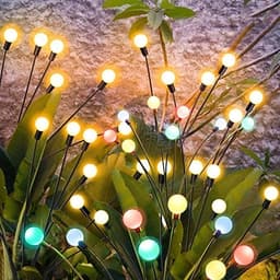 Đèn Đom Đóm Năng Lượng Mặt Trời - 10 Bóng - Đèn Trang Trí Sân Vườn - Đèn Led Trang Trí Ngoài Trời-- 1