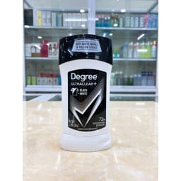 Lăn Sáp Khử Mùi Nam Degree Men 72h UltraClear+ Black +White 76gr - Hàng Mỹ 2