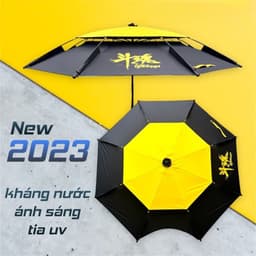 Ô Dù Câu Cá 2 Tầng Douhun Che Nắng Mưa 1
