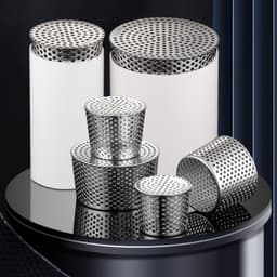 Lồng INOX chắn rác thoát nước sàn trên nóc chông côn trùng chuột bọ 9