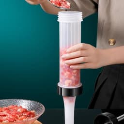 Dụng cụ nhồi xúc xích, lạp xưởng, lòng dồi bằng tay siêu tiện lợi, Nhựa PP an toàn M201 7