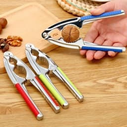 Pecan kẹp dụng cụ tách vỏ dụng cụ mở hạt óc chó kìm mở hạt dẻ Siberian nhỏ/Dụng cụ mở bóc vỏ đào vỏ quả óc chó màu xanh 1