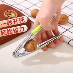 Pecan kẹp dụng cụ tách vỏ dụng cụ mở hạt óc chó kìm mở hạt dẻ Siberian nhỏ/Dụng cụ mở bóc vỏ đào vỏ quả óc chó màu xanh 3