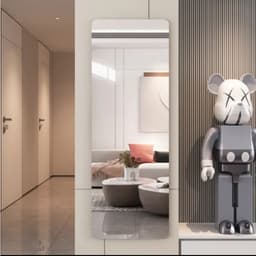 Gương Dẻo Dán Tường Nguyên Khối Dán Tủ Cửa Tủ Nhà Tắm Hình Chữ Nhật kích thước 30x100cm 5