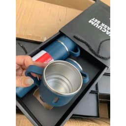 BỘ BÌNH GIỮ NHIỆT 500ML KÈM 2 CỐC – FULLBOX QUÀ TẶNG SANG TRỌNG, CHẤT LƯỢNG CAO 4