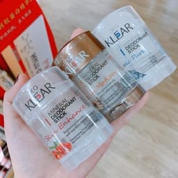 Lăn Nách Đá Khoáng DEO KLEAR 70g Thái Lan Ngăn Mùi Không Ố Vàng 2