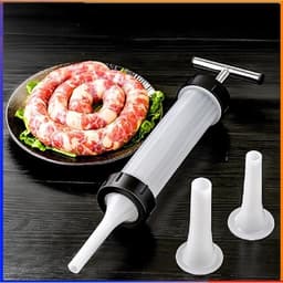 Dụng cụ nhồi xúc xích, lạp xưởng, lòng dồi bằng tay siêu tiện lợi, Nhựa PP an toàn M201 5