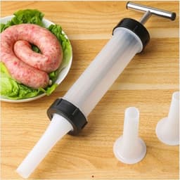 Dụng cụ nhồi xúc xích, lạp xưởng, lòng dồi bằng tay siêu tiện lợi, Nhựa PP an toàn M201 3